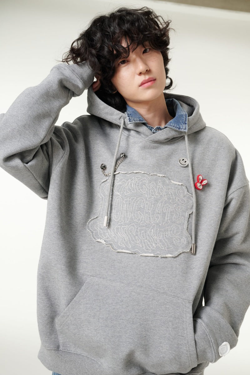 [CLOUD CAKE] Men's Fashion Cloud Cake Fluffy Hoodie